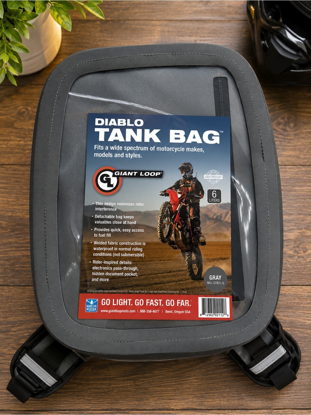 Giant Loop Diablo Motorcycle Tank Bag